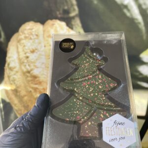 Alternative view of Kerstboom melk chocolade tablet