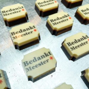 Alternative view of Bedankt meester bonbons