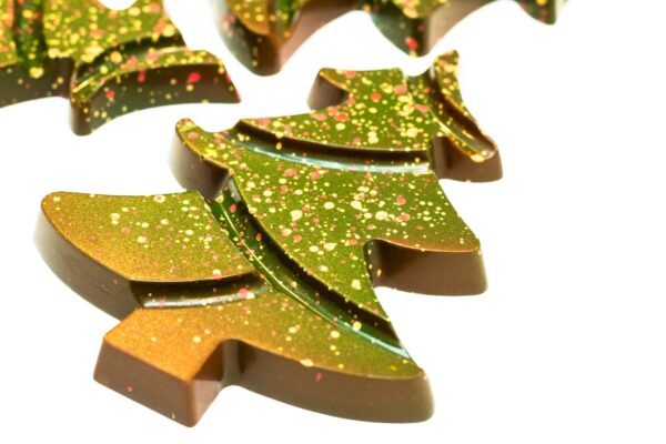 Kerstboom melk chocolade tablet
