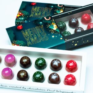Alternative view of Proeverij Kerstbonbons in luxe kerstverpakking 12 stuks