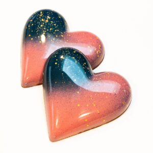 Alternative view of Chocolade hart, hazelnoot praline & pure chocolade