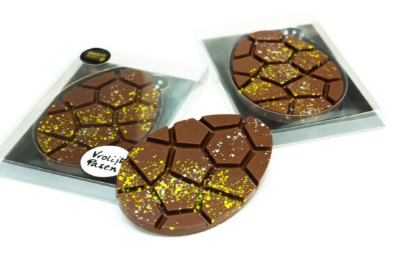 Paasei reep - melk chocolade