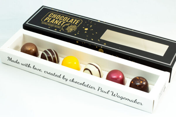 6 bonbons bestellen, handgemaakt bij Chocolate Planet