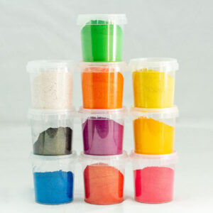 PW kleurpoeders 10 stuks