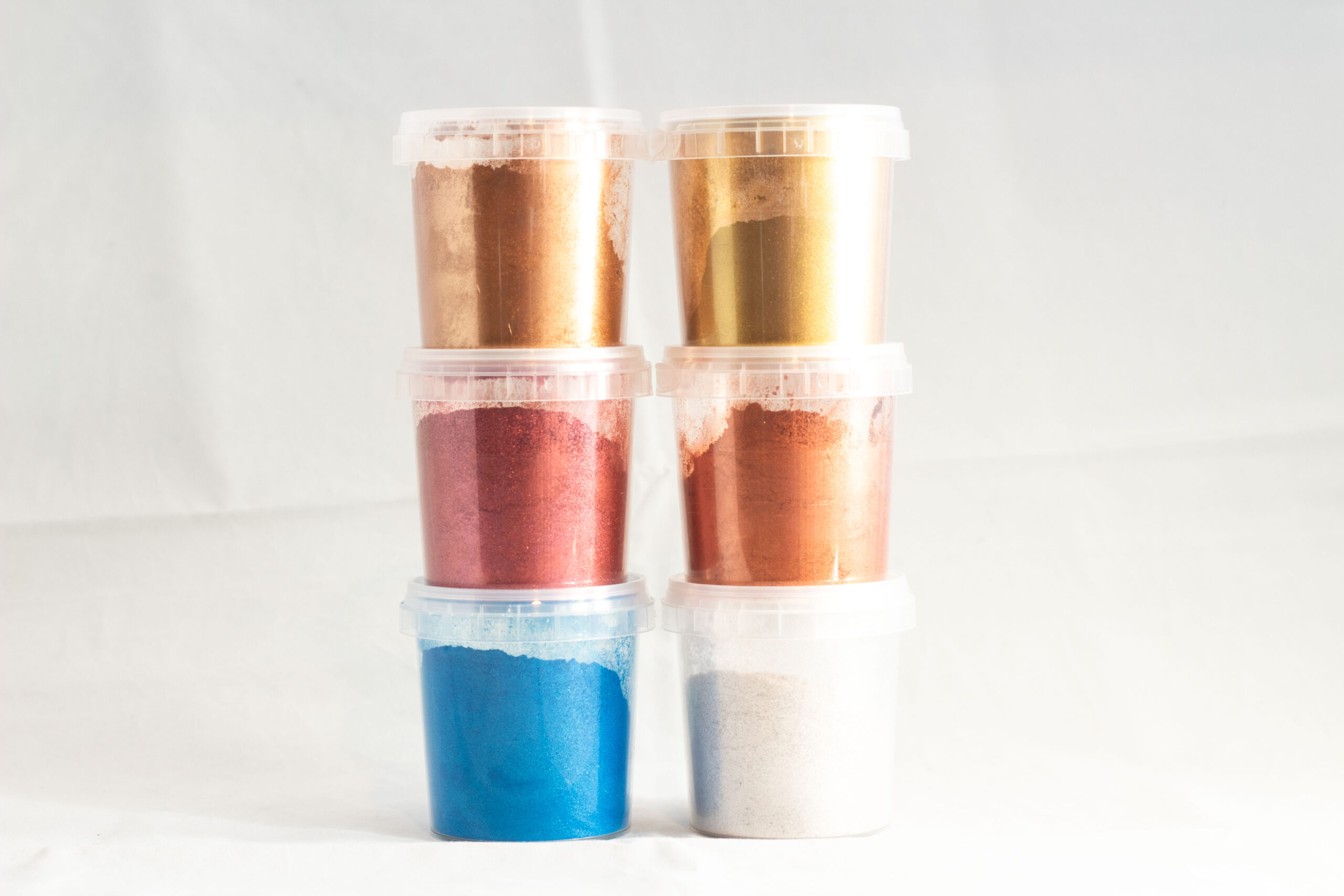 PW metallic glanspoeders per stuk