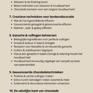 Het Ultieme Chocoladehandboek Van Basis tot Meesterschap (digitaal e-book) - Afbeelding 4